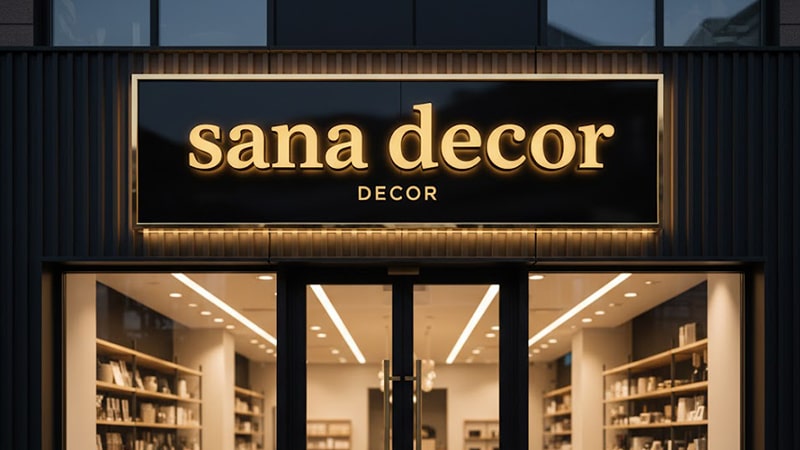 تابلو چلنیوم نوردار دکوری فروشی