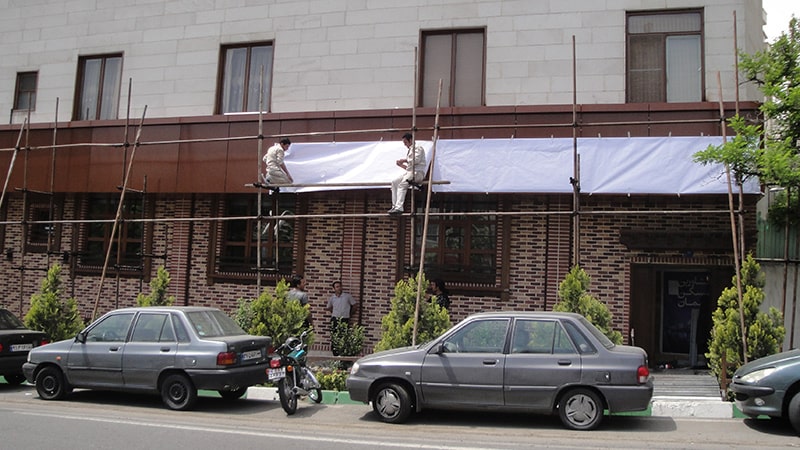 اجرای کامپوزیت طرح چوب